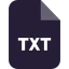 Txt icône 64x64