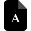 Font Symbol 64x64
