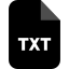 Txt іконка 64x64