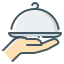 Food tray icon 64x64