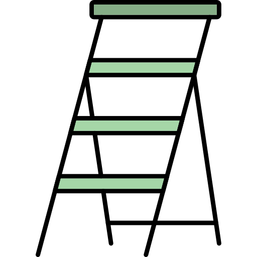 Step ladder icon