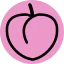 Peach icon 64x64