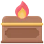 Cremation ícone 64x64