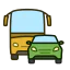 Traffic jam icône 64x64