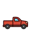 Pickup car ícono 64x64