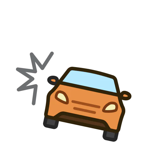 Car crash biểu tượng