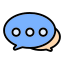 Chat balloon icon 64x64