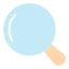 Magnifying lens icon 64x64