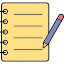 Notepad Symbol 64x64