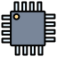 Microchip ícono 64x64