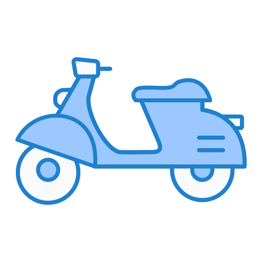 Electric scooter Symbol
