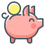 Piggy bank icon 64x64