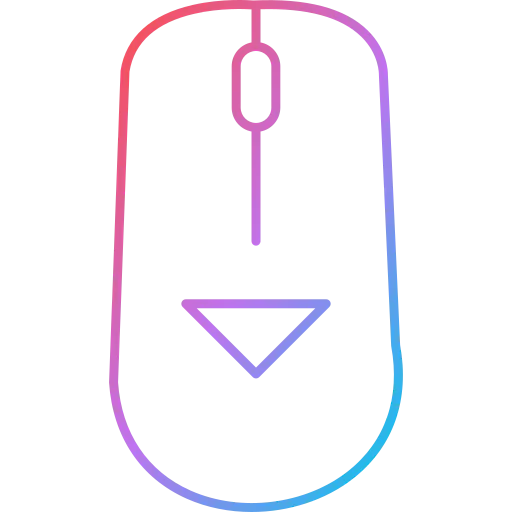 Scroll down icon