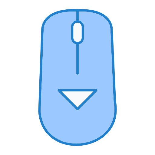 Scroll down icon