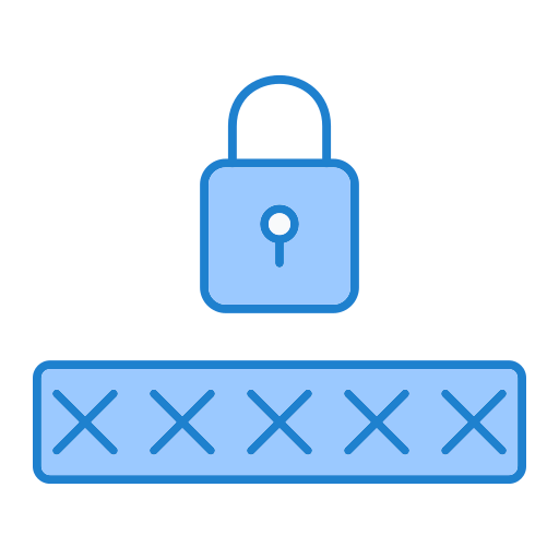 Security pin ícone