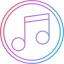 Music note icon 64x64