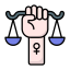 Gender equality icon 64x64