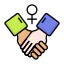 Holding Hands Symbol 64x64