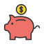 Piggy bank アイコン 64x64