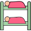 Bunk bed アイコン 64x64