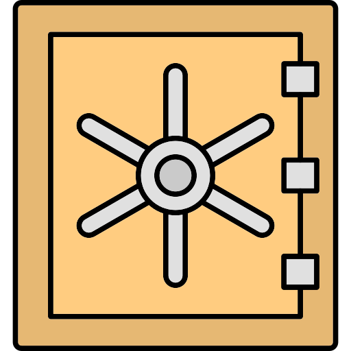 Safe box icon