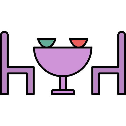 Dining table icon