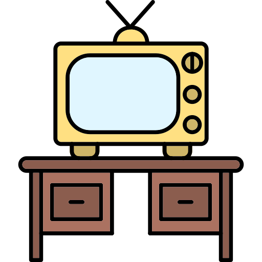 Tv table ícono