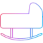Baby bed icon 64x64