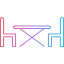 Picnic table icon 64x64