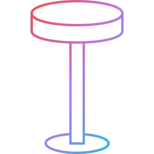 Bar stool icône