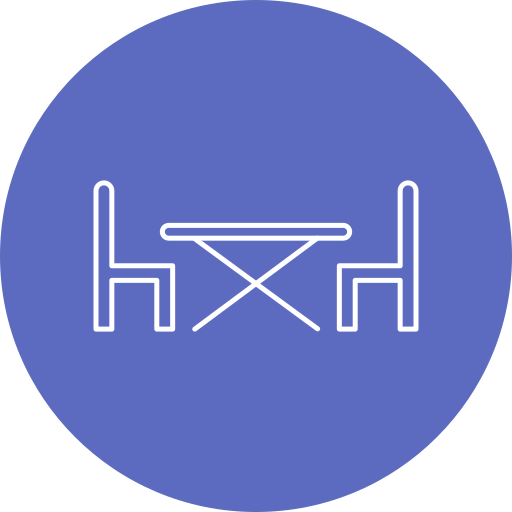 Picnic table icon