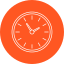 Wall clock icon 64x64