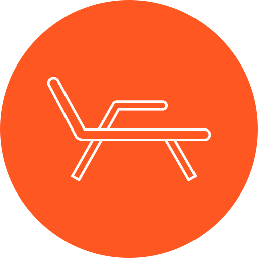 Deck chair biểu tượng