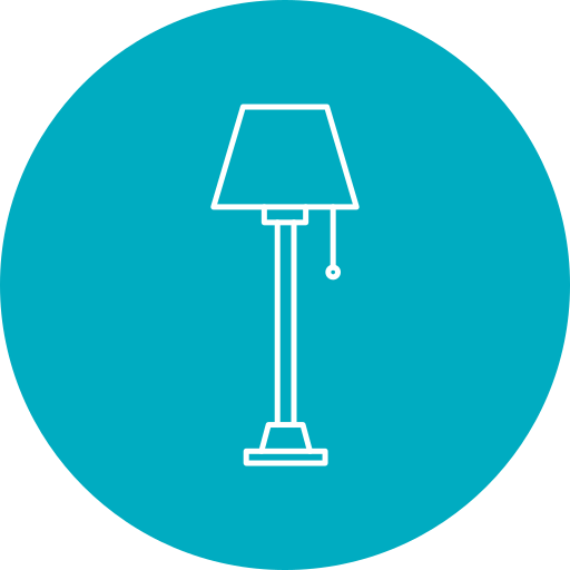 Floor lamp icon