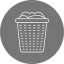 Laundry basket icon 64x64