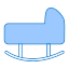 Baby bed icon 64x64