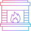 Fireplace icon 64x64