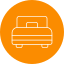 Single bed icon 64x64