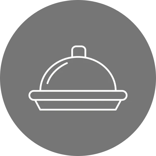 Food tray icône