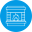 Fireplace icon 64x64