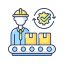 Manufacturing plant icon 64x64