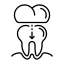 Dental crown icône 64x64