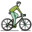 Bicycling ícono 64x64
