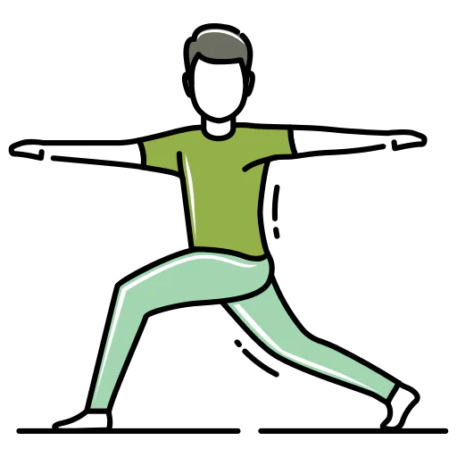 Yoga pose Symbol
