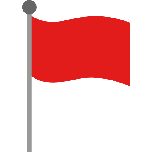 Red flag アイコン