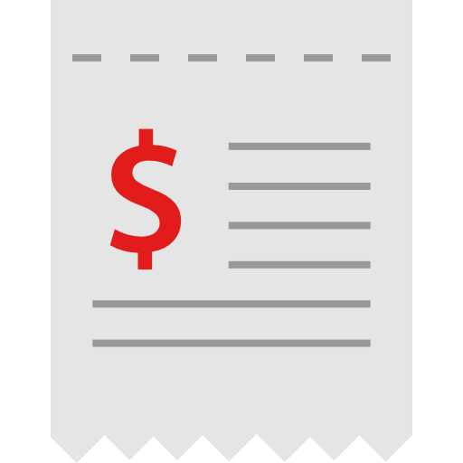 Receipt icon