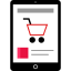 Online shopping icon 64x64