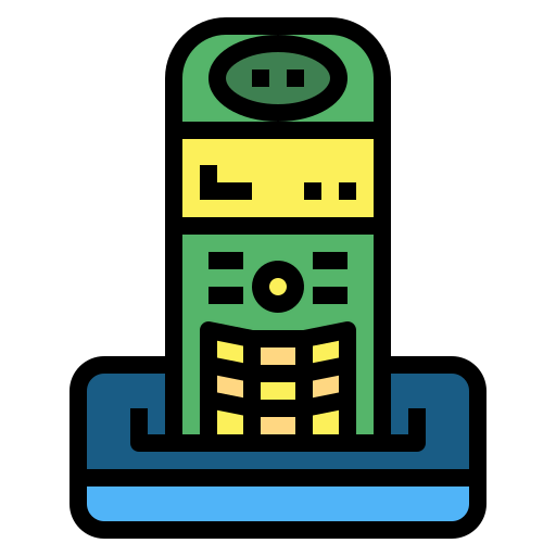 Cordless phone icon