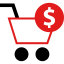 Shopping cart icon 64x64