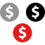 Dollar icon 64x64